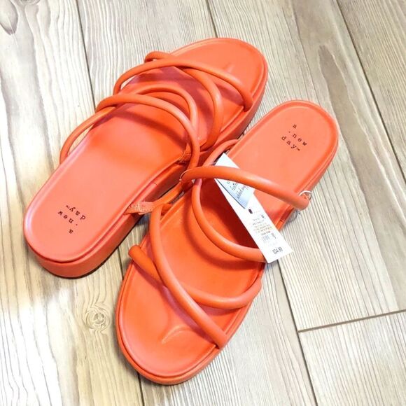 (10-2296) 🔥3/$20🔥  A New Day Apricot Orange DORY Size 7 - Picture 9 of 12